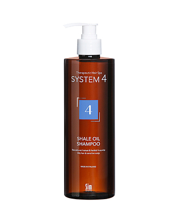 Sim Sensitive System 4 - Терапевтический шампунь №4 для очень жирной и чувствительной кожи головы 500 мл - hairs-russia.ru